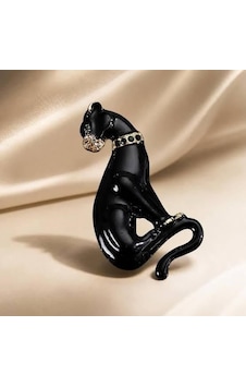 Kara Panter Broş, İğneli Broş Dekoratif Ceket Yaka İğnesi, Elbise Ve Şal Aksesuarı Klipsli Broş , B331 Şık Ve Zarif Broşu Siyah Kara Panter Broş, İğneli Broş Dekoratif Ceket Yaka İğnesi, Elbise Ve Şal Aksesuarı Klipsli Broş , B331 Şık Ve Zarif Broşu Siyah