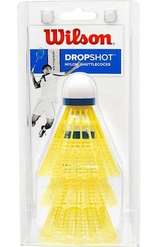 Wilson Dropshot 3 Clamshel Ye Sarı Badminton Topu Wrt6048ye