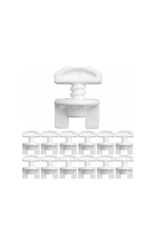 Orret Home 20 Adet Perde Durdurma Aparatı Korniş Sonlama Düğmesi, Perde Stoperi Ve Sonu Kilidi, Plastik Stop Finisher, Stop Korniş Ucu Tutucu Seti Sku: Mır8690010154408 50 x 22