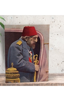 Bk Gift Sultan Iı Abdülhamid Han Tasarımlı Dekoratif Mini Kanvas Tablo 15x20cm-4 Bk Gift Sultan Iı Abdülhamid Han Tasarımlı Dekoratif Mini Kanvas Tablo 15x20cm-4