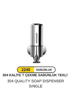 Dolumax T Çekmeli Sıvı Sabunluk Ve Şampuan Verici Parlak Dolumax T Çekmeli Sıvı Sabunluk Ve Şampuan Verici Parlak