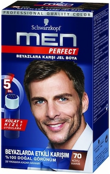 Schwarzkopf Men Perfect Erkek Saç Boyası 70 Schwarzkopf Men Perfect Erkek Saç Boyası 70