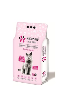 Magicsand Cat Litter Bebek Pudralı Kalın Taneli Topaklaşan Bentonit Kedi Kumu 10 L Magicsand Cat Litter Bebek Pudralı Kalın Taneli Topaklaşan Bentonit Kedi Kumu 10 L