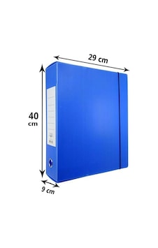 Arşiv Ve Proje Kutusu 29x40x9cm Mavi 15 Li