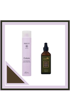 Kaaral Natura Purify Colore Protection Shampo 300ml + Carpino Macadamia Nut Oil Hair Care Serum 100ml.spray Boyalı Kaaral Natura Purify Colore Protection Shampo 300ml + Carpino Macadamia Nut Oil Hair Care Serum 100ml.spray Boyalı