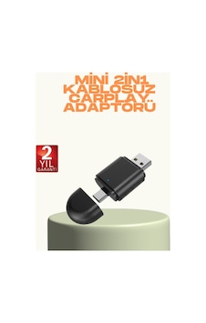 Kablosuz Carplay Ve Android Auto Adaptörü Usb-a & Type-c Girişli Akıllı Dö - Hs08378174-7 Kablosuz Carplay Ve Android Auto Adaptörü Usb-a & Type-c Girişli Akıllı Dö - Hs08378174-7