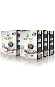 Dripesso Kahve Dripesso Blend Pratik Filtre Kahve 30'lu Paket Dripesso Kahve Dripesso Blend Pratik Filtre Kahve 30'lu Paket