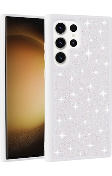 Samsung Galaxy Uyumlu S25 Ultra Kılıf Parlak Taşlı Tasarım Zore Pırlanta Kapak Beyaz Samsung Galaxy Uyumlu S25 Ultra Kılıf Parlak Taşlı Tasarım Zore Pırlanta Kapak Beyaz