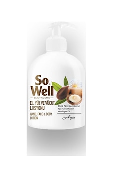So Well El Yüz Ve Vücut Losyonu Argan 500 Ml So Well El Yüz Ve Vücut Losyonu Argan 500 Ml
