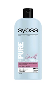 Syoss Pure Smooth Micellar Şampuan 550 ML