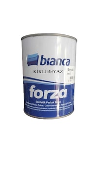 Bianca Forza Sentetik Ahşap & Metal Boya Parlak 2.5 KG  Kirli Beyaz