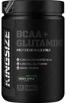 Kingsize Nutrition Bcaa + Glutamine Powder 1000 Gr Yeşil Elma Kingsize Nutrition Bcaa + Glutamine Powder 1000 Gr Yeşil Elma