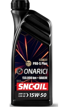 Snc Oil 150.000 + Bakım Pro-S Plus Onarıcı 15W-50 Yarı Sentetik Motor Yağı 1 L Snc Oil 150.000 + Bakım Pro-S Plus Onarıcı 15W-50 Yarı Sentetik Motor Yağı 1 L