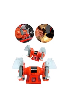 Pro Müller 150 Mm 1000 Watt Bakır Sargı Çark Motoru Balta Bıçak Bileme Taşlama Makinesi