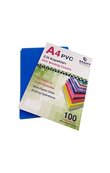 Mapi Pvc Cilt Kapağı A4 Mavi - 20 Adet Mapi Pvc Cilt Kapağı A4 Mavi - 20 Adet