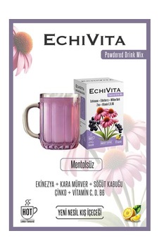 Echıvıtıa Drink Mix Kara Mürverli 12 Saşe