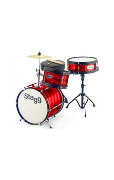 Stagg TIM JR 3/12B RD - 3 Parça Junior Davul Seti Stagg TIM JR 3/12B RD - 3 Parça Junior Davul Seti