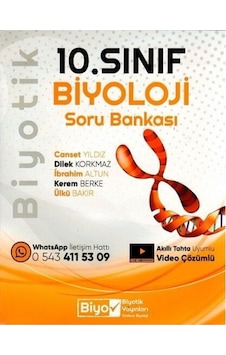 2026 10. Sınıf Biyoloji Biyotik Soru Bankası / Kolektif / Biyotik Yayınları 2026 10. Sınıf Biyoloji Biyotik Soru Bankası / Kolektif / Biyotik Yayınları