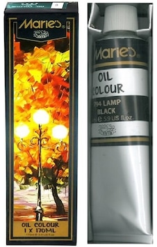 Maries Yağlı Boya 170 Ml Lamp Black Lamba Siyahı 794