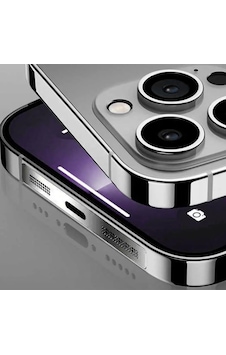 Apple İphone 12, 13, 14, 15, 16 Pro Max, Pro, Plus Uyumlu Metal Toz Geçirmez Sticker Kulaklık Hoparlör Deliği Anti Toz Önleyici Siyah