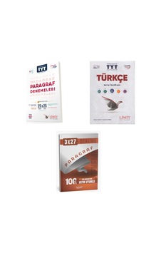 2027 2027 Limit Tyt Tüm Dersler Msü Kpss Dgs Paragraf 25 X 25 Deneme + Türkçe Soru + Anla Kazan Paragraf Deneme 3'lü Set 2027 2027 Limit Tyt Tüm Dersler Msü Kpss Dgs Paragraf 25 X 25 Deneme + Türkçe Soru + Anla Kazan Paragraf Deneme 3'lü Set