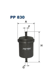 Fıltron Pp830 Benzın Fıltresı Enj Uno Slx R 9 Fıltron Pp830 Benzın Fıltresı Enj Uno Slx R 9