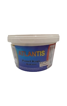 Atlantis Su Bazlı Panel Kapı Astarı Beyaz Renk 1kg Atlantis Su Bazlı Panel Kapı Astarı Beyaz Renk 1kg