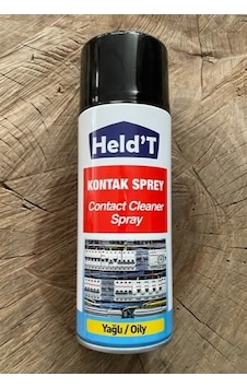 Heldt Yağlı Kontak Spreyi Kontak Devre Temizleme Spreyi 400 ML Germany