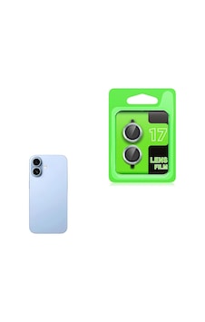 Apple Uyumlu iPad iPhone 17 Zore Cl-07 Kamera Lens Koruyucu Açık Mavi Apple Uyumlu iPad iPhone 17 Zore Cl-07 Kamera Lens Koruyucu Açık Mavi