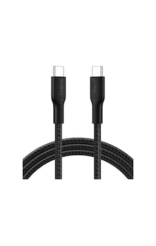 Belkin Cab025hq2mbk Boostcharge Pro 240w Usb-c To Usb-c Örgülü 2m Hızlı Şarj Kablosu- Siyah Belkin Cab025hq2mbk Boostcharge Pro 240w Usb-c To Usb-c Örgülü 2m Hızlı Şarj Kablosu- Siyah