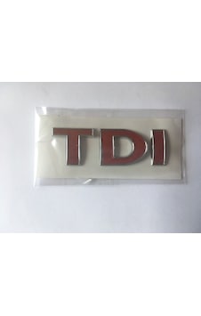 Volkswagen Tdi Bagaj Yazısı Komple Kırmızı 1J0853675Ac (553434660)