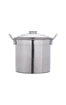 Alüminyum Kazan Soba Kazanı Çamaşır Kazanı Çap:37Cm Alüminyum Kazan Soba Kazanı Çamaşır Kazanı Çap:37Cm