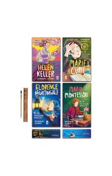 Timaş Çocuk Haydi Kurtaralım Dünyayı - Helen Keller - Marie Curie Set 4 Kitap - Timaş Çocuk Haydi Kurtaralım Dünyayı - Helen Keller - Marie Curie Set 4 Kitap -