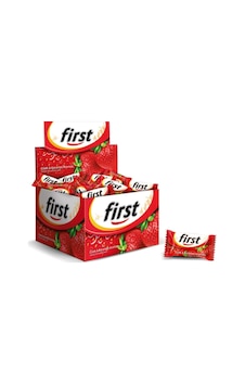 First Çilek Karamel Aromalı Sakız 200 Adet First Çilek Karamel Aromalı Sakız 200 Adet