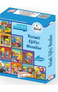 Gizemli Bahçe 1. Sınıflar İÇin Resimli Eğitici Masallar 10 Kita Gizemli Bahçe 1. Sınıflar İÇin Resimli Eğitici Masallar 10 Kita