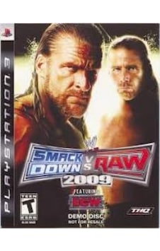 Smackdown Vs Raw 2009 Ps3 Playstation 3 Oyunu Kutulu