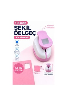 Ofisinn 1.5 İnç Pul Şekilli Delgeç Şekilgeç 3 X 2,7 Cm Kağıt Karton Eva Uyumlu Pembe Ofisinn 1.5 İnç Pul Şekilli Delgeç Şekilgeç 3 X 2,7 Cm Kağıt Karton Eva Uyumlu Pembe