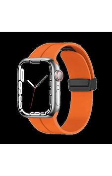Piili Apple Watch 42-44-45-49 Mm Rubber Kayış Turuncu Piili Apple Watch 42-44-45-49 Mm Rubber Kayış Turuncu