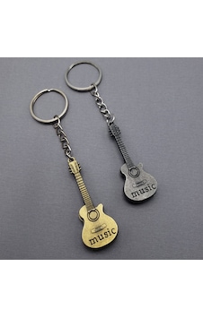 Metal Gitar Anahtarlık Metal Gitar Anahtarlık