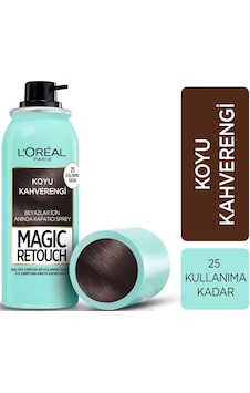 Loreal Magic Retouch Beyaz Kapatıcı Sprey Koyu Kahverengi 75 Ml (531755276) Loreal Magic Retouch Beyaz Kapatıcı Sprey Koyu Kahverengi 75 Ml (531755276)
