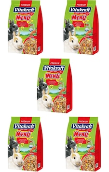 Vitakraft Menü Vital Premium Tavşan Yemi 1kg X 5 Adet Vitakraft Menü Vital Premium Tavşan Yemi 1kg X 5 Adet