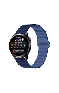 Samsung Galaxy Watch 7/6/5/4 Fe Uyumlu Mıknatıslı Silikon Kordon 40-47mm Çift Renkli Samsung Galaxy Watch 7/6/5/4 Fe Uyumlu Mıknatıslı Silikon Kordon 40-47mm Çift Renkli