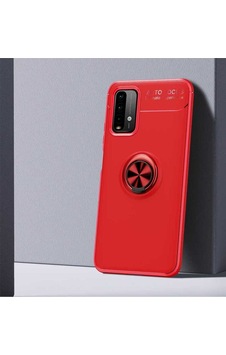 Xiaomi Redmi 9t Kılıf Zore Ravel Silikon Kapak Kırmızı Xiaomi Redmi 9t Kılıf Zore Ravel Silikon Kapak Kırmızı