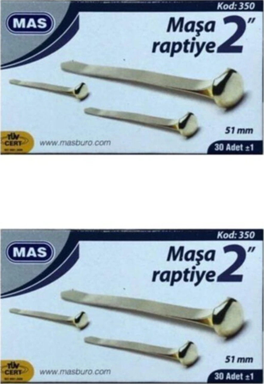 350 Maşa Raptiye 2'li