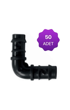 Damlama Sulama Kurtağzı Dirsek - 20X20Mm (50 Adet) Damlama Sulama Kurtağzı Dirsek - 20X20Mm (50 Adet)