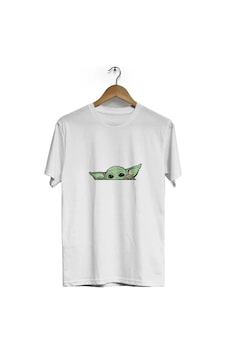 Startmore Usta Yoda Bisiklet Yaka Kısa Kollu T-shirt Garalio Beyaz Startmore Usta Yoda Bisiklet Yaka Kısa Kollu T-shirt Garalio Beyaz