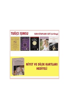 Tuğçe Işınsu Son Kitaplar Seti - 5 Kitap Takım - Niyet ve Dilek Kartları Hediyeli - Tuğçe Işınsu - Feniks Kitap Tuğçe Işınsu Son Kitaplar Seti - 5 Kitap Takım - Niyet ve Dilek Kartları Hediyeli - Tuğçe Işınsu - Feniks Kitap