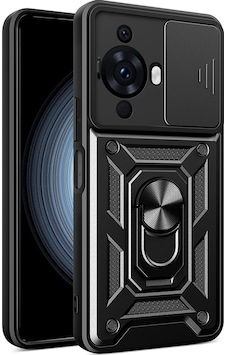 Huawei Nova 12s Kılıf Magnetik Standlı Kamera Korumalı Zore Sürgülü Vega Kapak Huawei Nova 12s Kılıf Magnetik Standlı Kamera Korumalı Zore Sürgülü Vega Kapak