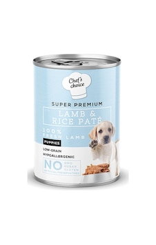 Chef's Choice Pate Lamb Puppy Kuzulu Düşük Tahıllı Yavru Köpek Konservesi 24 x 400 G