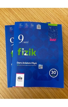Eis 9. Sınıf Fizik Daf Ders Anlatım Föyleri 2025 Güncel Müfredat